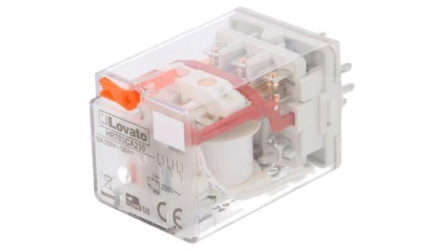 Przekaźnik elektromagnetyczny, 3PDT, Cewka: 230VAC, 10A/250VAC HR703CA230