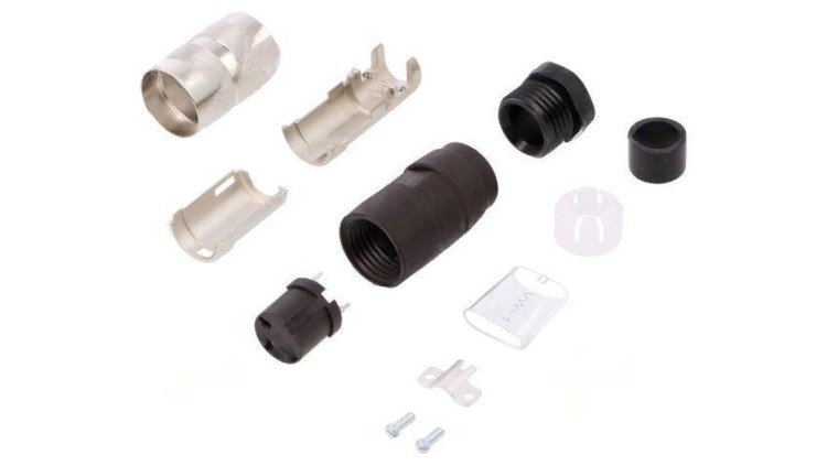 Złącze M16 wtyk żeńskie -PIN 3 5A 300V C091A T3261002U