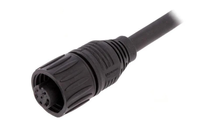 Złącze okrągłe wtyk -PIN 7 żeńskie przewody ecomate m 6+PE CA0161B02603012