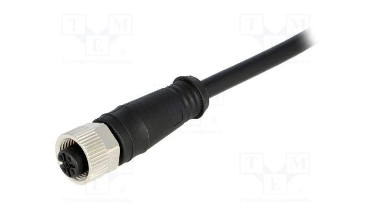 Złącze M12 wtyk żeńskie Micro-Change PIN 5 proste 4A 60V 1200659519