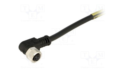 Złącze M8 żeńskie PIN 3 3A 60V IP67 Nano-Change kątowe 90 1200868668