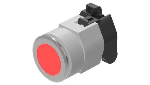 Przełącznik przyciskany 30mm Poz.stab 1 czerwony IP65 04 704.032.218