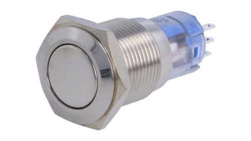 Przełącznik wandaloodporny Poz: 2 DPST 3A/250VAC OFF-ON MP00 MP0045/1E0NN000