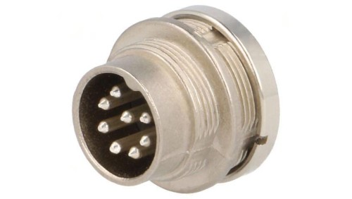 Złącze M16 gniazdo męskie -PIN 8 5A 100V C091D 270 C09131W0081002U