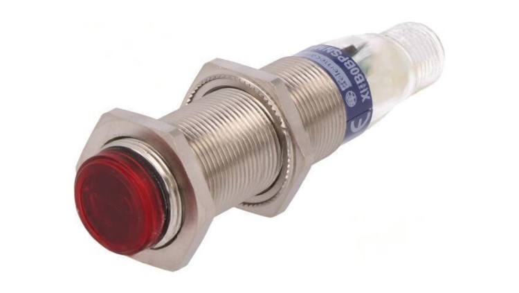 Czujnik fotoelektryczny odbiornik Zasięg 0-20m PNP 100mA XUB0BPSNM12