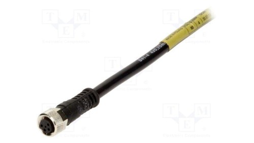 Złącze M8 żeńskie PIN 4 3A 30V IP67 Nano-Change proste wtyk 1200868661