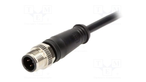 Złącze M12 wtyk męskie Micro-Change PIN 4 proste 4A 250V 1200652277