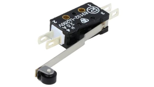 Mikroprzełącznik SNAP ACTION ON-(ON), 2,5A/250VAC 0,3A/220VDC 83 132 S54 ER34.4