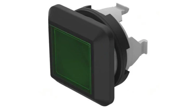 Przełącznik przyciskany 16mm Poz.stab 1 zielony IP67 92 92-443.500