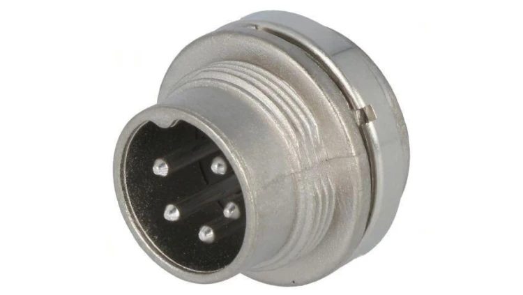 Złącze M16 gniazdo męskie -PIN 5 5A 300V C091A IP40 T3362000U