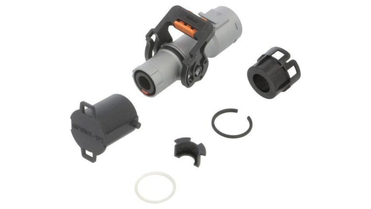Złącze zasilające DC serii PowerLok Gen.2 męskie 300A 1kV PIN: 1 PL18X-301-50-2-5