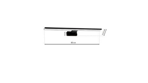 Kinkiet ścienny GLORII czarny z wiszącym abażurem, gwint E27 6639 TK Lighting
