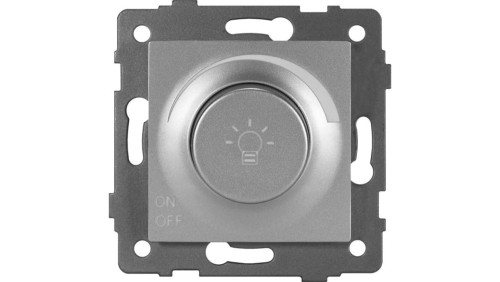 Ściemniacz oświetlenia MODERN-Q, 500W, szary