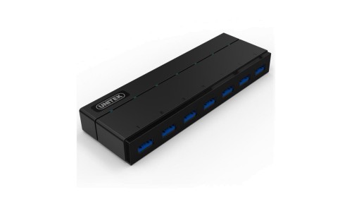 Unitek Y-3184 hub 7x USB 3.0 z zasilaczem i BC 1.2