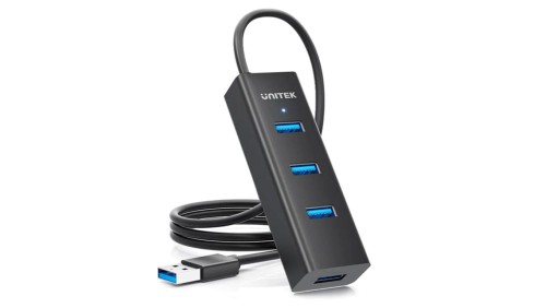 Unitek Aktywny hub USB-A 5Gbps, 4 porty USB-A