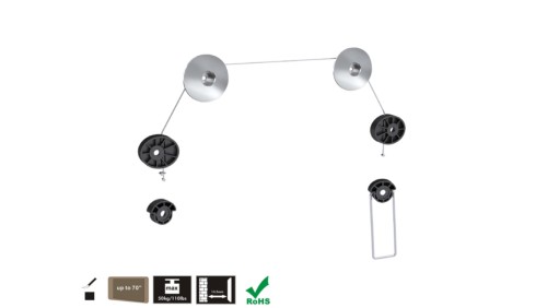 Uchwyt wieszak do telewizora LED 32-75 Maclean MC-557