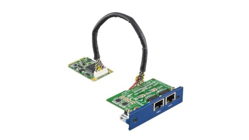 Moduł iDoor: 2-portowy Gigabit Ethernet, Intel I350, mPCIe, RJ45 PCM-24R2GL-AE