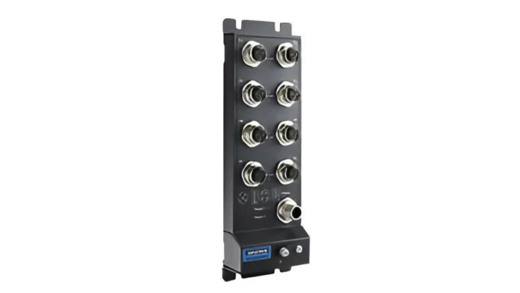 8-port niezarządzalny D-coded przemysłowy Switch Fast Ethernet IP67 EKI-2528I-M12-AE