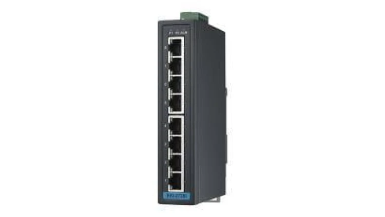 8-port przemysłowy niezarządzalny Switch GbE EKI-2728-D