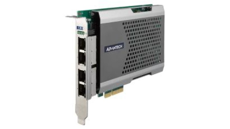 4-portowa PCI express GbE card, PoE hardware on/off PCIE-1674E-BE