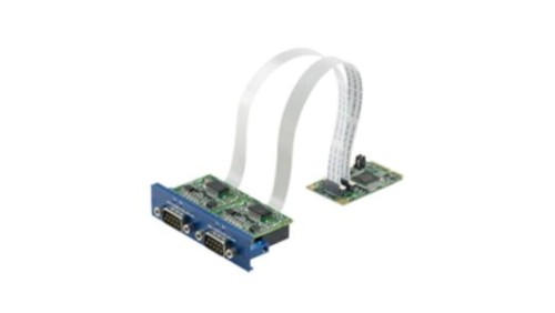 Moduł iDoor: 2-portowy izolowany RS-422/485 mPCIe, DB9 x2 PCM-24D2R4-BE