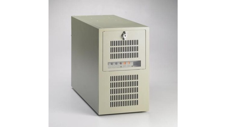 Obudowa do montażu na biurku/ścianie dla płyty głównej ATX/MicroATX z dwoma zatokami dysków 3,5 Hot-Swap IPC-7220-00C