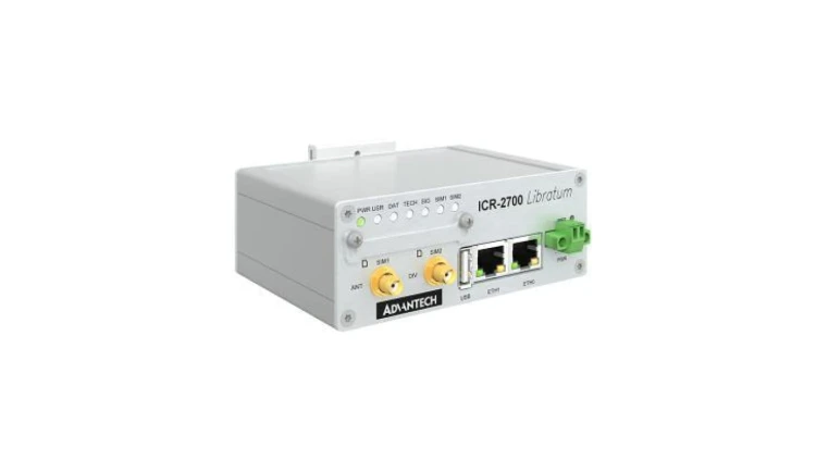Libratum przemysłowy router 4G i brama IoT dla regionu EMEA EU zasilacz ICR-2734A01