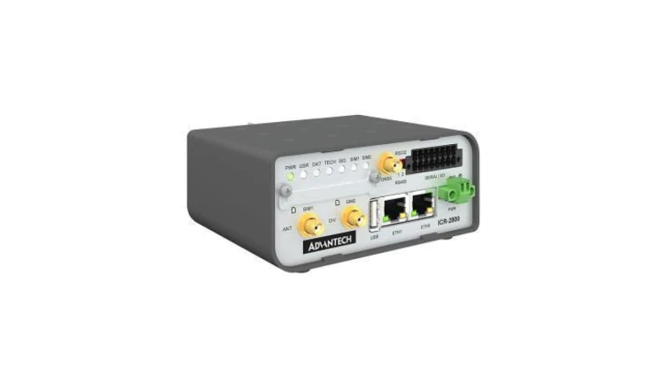 Przemysłowy router 4G i brama IoT dla regionu EMEA GNSS UK zasilacz ICR-2834GPA02
