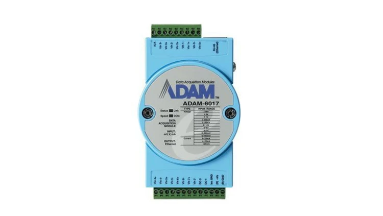 8AI/2DO IoT Modbus/SNMP/MQTT Ethernet Remote I/O ADAM-6017-D