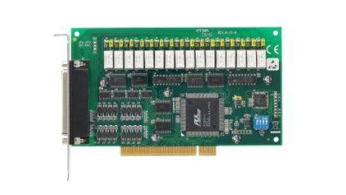 Karta PCI 16-kanałów przekaźnikowych i 16-kanałów izolowanych wejść cyfrowych PCI-1762-BE