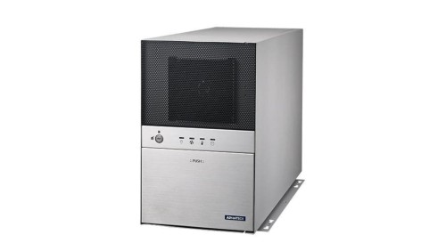 Obudowa do montażu na biurku/ścianie dla płyty głównej ATX/MicroATX z dwoma zatokami dysków 3,5 Hot-Swap IPC-7130L-00B