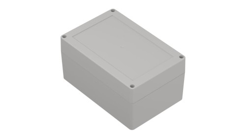 ZP180.120.90 SET1 PC - Obudowa plastikowa ZP180.120.90 set1 jasna z tulejkami mosiężnymi PC