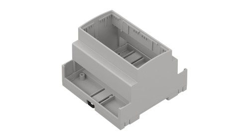 ZD1005J ABS V0 - Obudowa modułowa na szynę ZD1005 jasna ABS V0