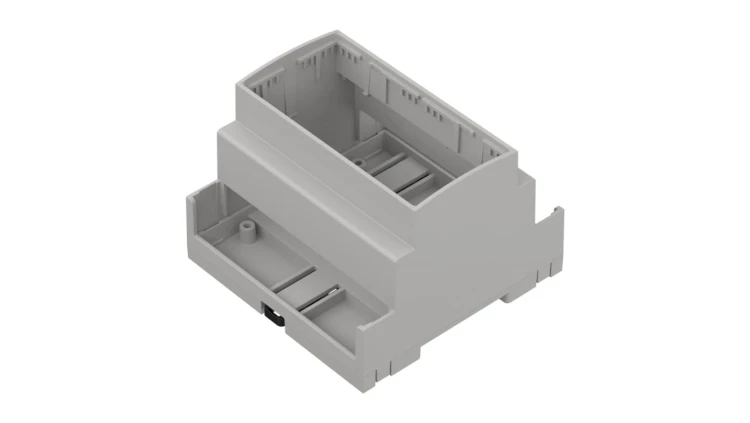ZD1005J ABS V0 - Obudowa modułowa na szynę ZD1005 jasna ABS V0
