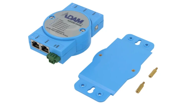 Switch niezarządzalny, 5 porty ADAM-6520-BE