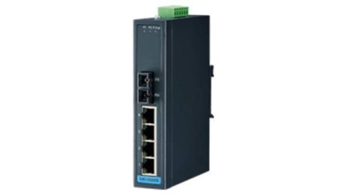 4 + 1FX Jednomodowy niezarządzalny switch Ethernet EKI-2525S-AE