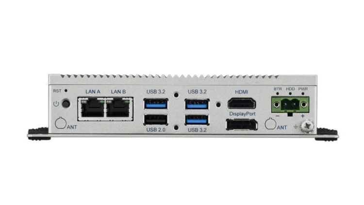 Niewielkich rozmiarów modułowy wbudowany komputer z procesorem Intel Celeron J6412 RAM 8GB DDR4 UNO-2372G-J231AE