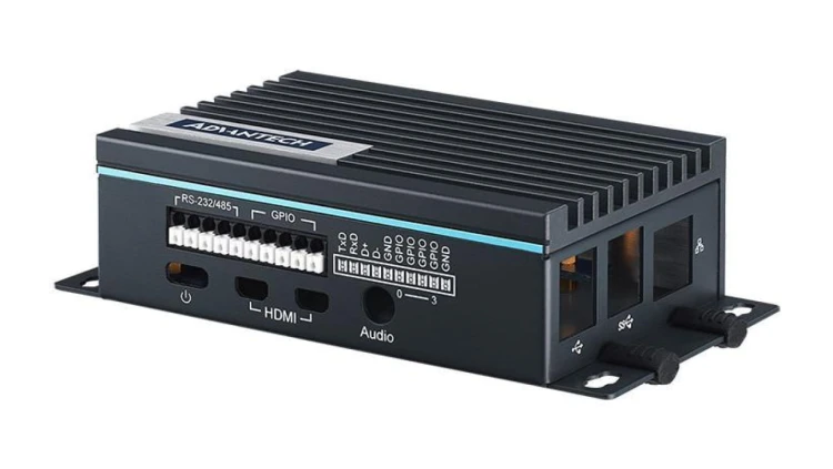 Zestaw przemysłowy Raspberry Pi bramka HAT do środowisk przemysłowych rozszerzenia 1xRS-232/485 4xGPIO UNO-220-P4N1AE