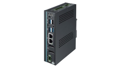 Zintegrowany komputer IPC na szynie DIN o niewielkich rozmiarach z procesorem Intel Atom x6413E 1.5GHz UNO-137-E23BA