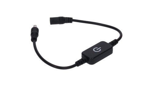 Sterownik LED Mono 1x6A touch czarny 12-24V Prescot