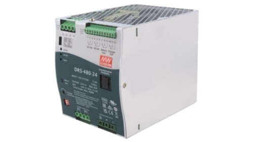 DRS-480-24 Zasilacz buforowy, na szynę DIN, 480W, 24VDC, 20A, 90÷305VAC