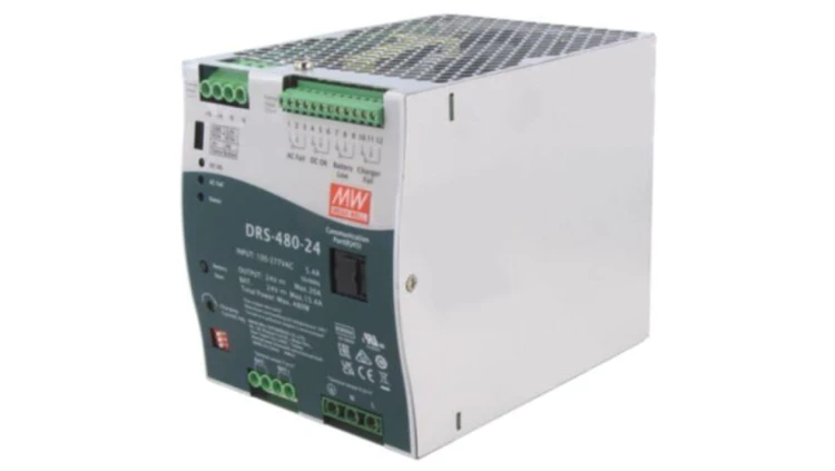 DRS-480-24 Zasilacz buforowy, na szynę DIN, 480W, 24VDC, 20A, 90÷305VAC