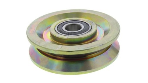 Kółko do wózka, Żeliwo, obc.: 600kg, śred.: 120mm, szer.: 33mm