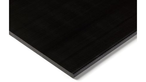 Arkusz tworzywa sztucznego Czarny, 500mm x 300mm x 12mm