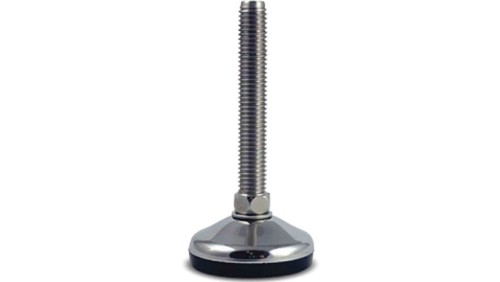 Nóżka poziomująca, Ø 60mm, M12, 182mm, 700kg, RS PRO