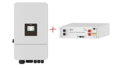 DEYE: Zestaw Inwerter hybrydowy SUN-5K-SG05LP3 + Bateria SE-G5.1-Pro-B 10.24kWh (niskonapięciowy)