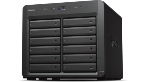 Synology DX1222 12-zatokowa jednostka rozszerzająca dla serwerów NAS Synology w obudowie Tower
