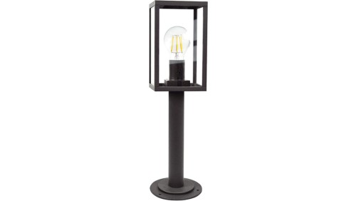 Lampa Ogrodowa Stojąca Malmo do LED E27 Wysoka 48cm Grafit - GOLDLUX (Polux)
