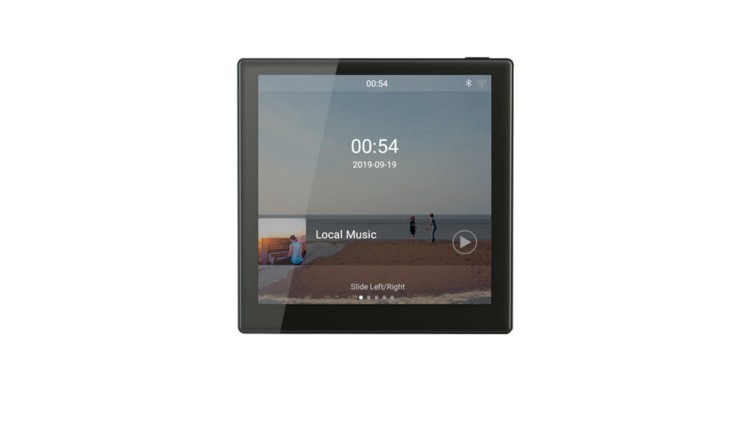 Odtwarzacz ścienny FM/SD/BT, smart home, 2x10W, czarny DM839B