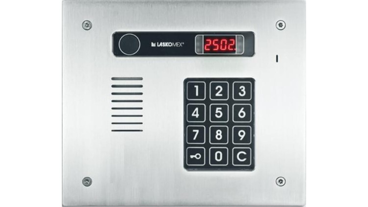 Laskomex CP-2513R INOX Panel audio POZIOMA RFID